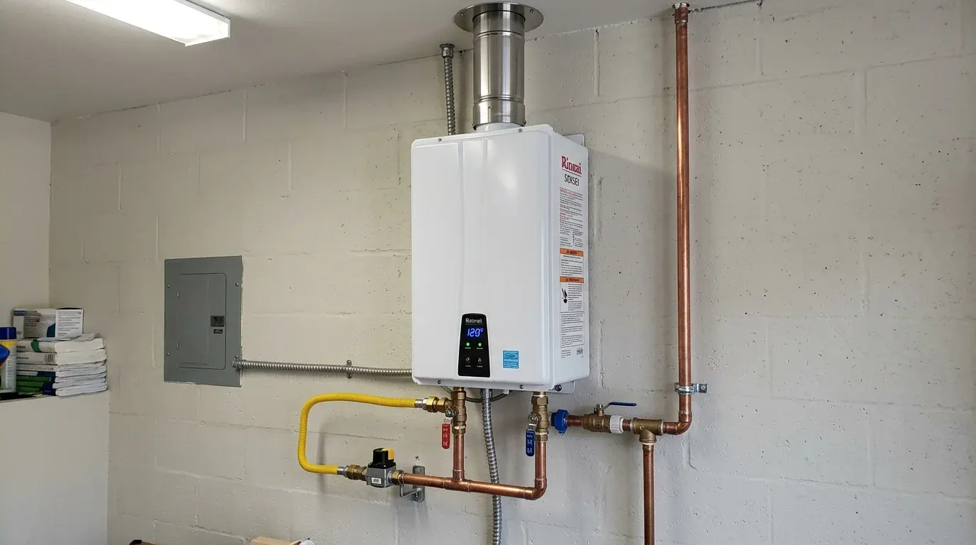 Tankless Water Heater Repair & Installation - Water Heater Repair and professional plumbing diagnostic inspection