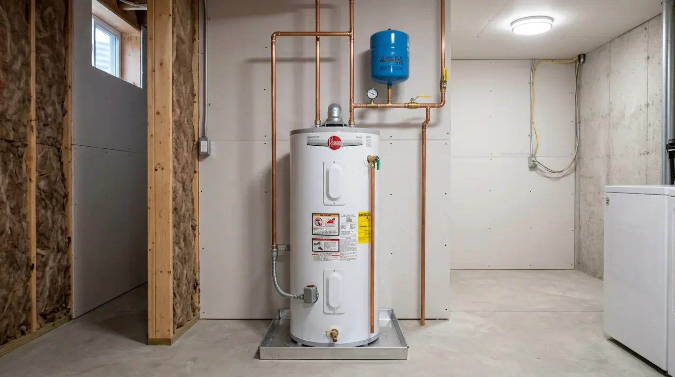 Water Heater Replacement & Installation - Water Heater Repair and professional plumbing diagnostic inspection